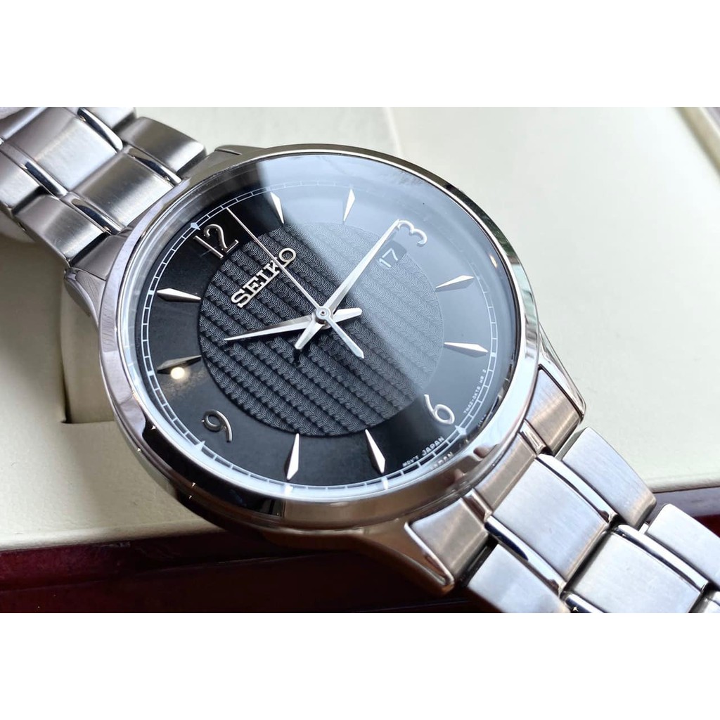 Đồng hồ nam Seiko SGEH81P1 Sapphia Quartz Japan Movement