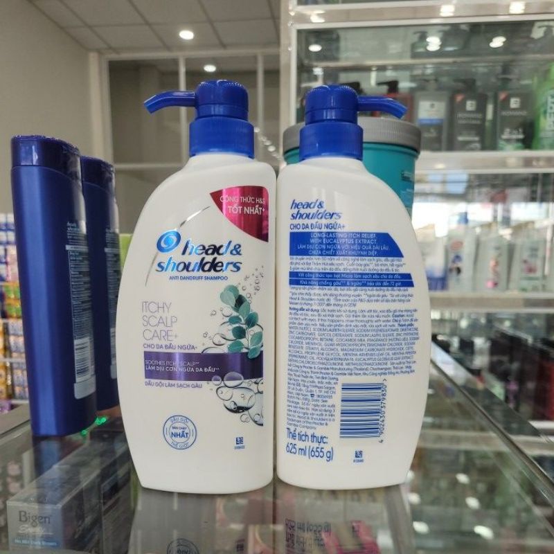 [KHUYNH DIỆP] Dầu gội head &amp; shoulders cho da đầu ngứa 625ml