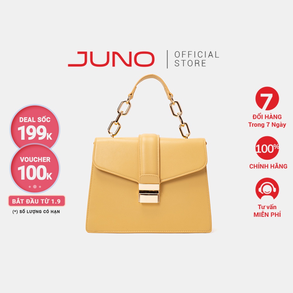 Túi Xách Trung JUNO Bukcle Khoá Trượt TXT249
