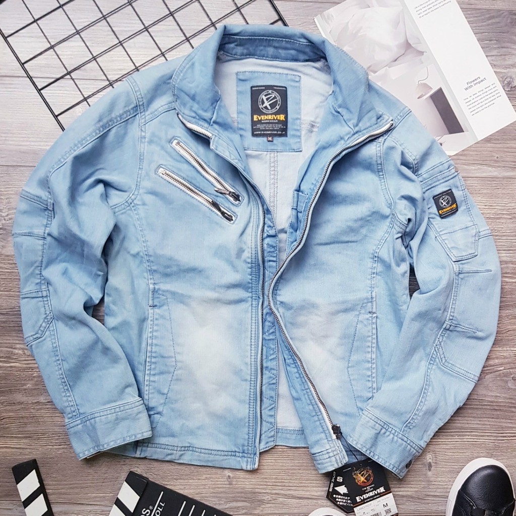 Áo khoác Jeans nam, khoác bò nam xuất Nhật dư xịn | BigBuy360 - bigbuy360.vn