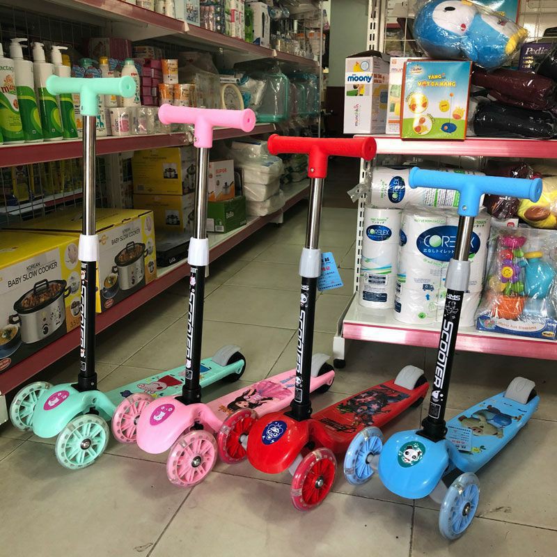 Xe trượt SCOOTER 3 bánh phát sáng 601