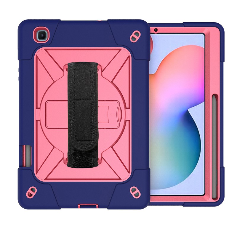 Ốp Lưng Ba Lớp Silicone Chống Sốc Cho Galaxy Tab S6 Lite 10.4 Samsung Galaxy Tab S6 Lite 10.4 2020 SH-P610 SH-P615