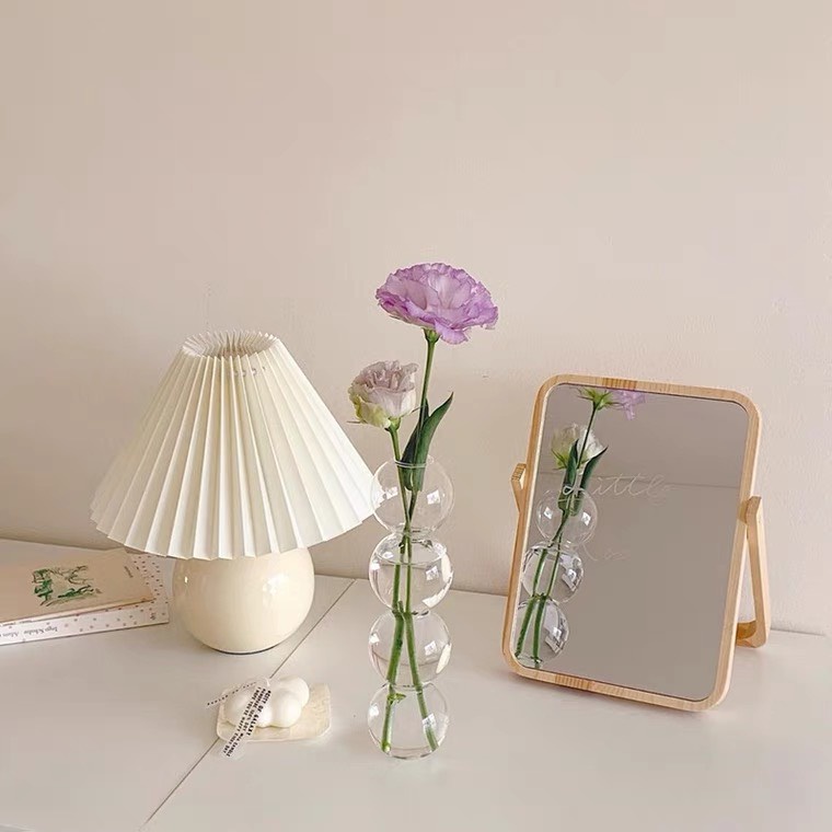 Đèn Nấm đế tròn mini để bàn xinh xắn đáng yêu decor phòng