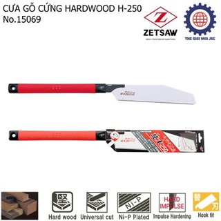 Cưa gỗ cứng hardwood h-250 nhật bản – zetsaw 15069