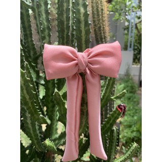 Cột tóc Nơ hồng Scrunchies