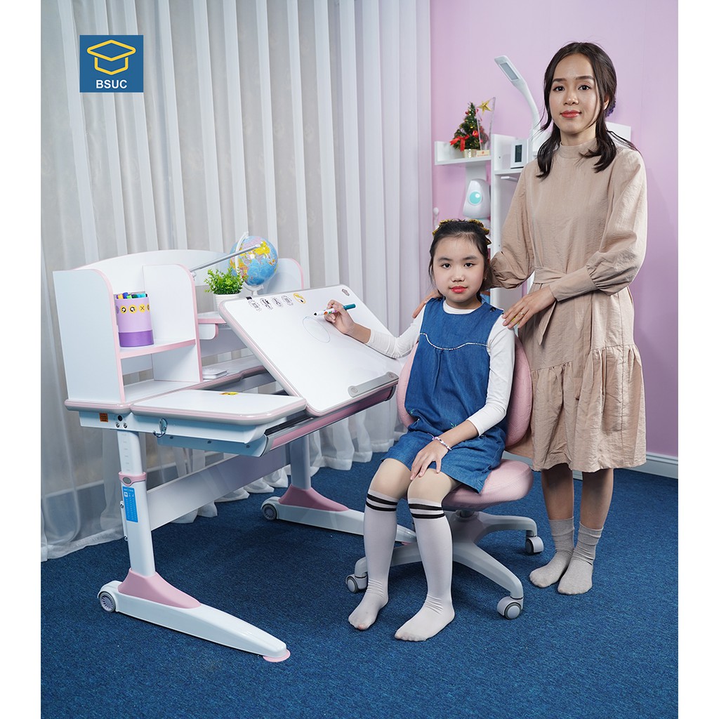 [ CHÍNH HÃNG BSUC ] Bộ bàn học thông minh chống gù chống cận cho bé mã DRZ-10001 dài 1m và ghế DRY-808 | BigBuy360 - bigbuy360.vn