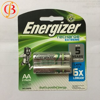 Pin sạc AA Energizer 2300mah, pin sạc tiểu Energizer (Vỉ 2 viên)