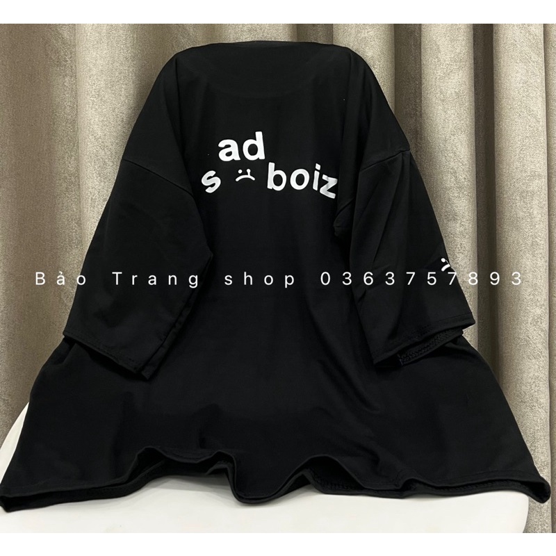[CÓ ẢNH THẬT] Áo Thun Tay Lỡ Sad Boiz- Áo Phông Rộng Unisex Phong Cách Cá Tính