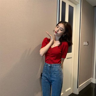 Áo thun len dúm ngực - [Order QC]