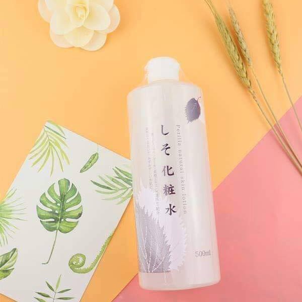 Toner Lotion Nước Hoa Hồng Tía Tô Dokudami 500ml Nhật Bản