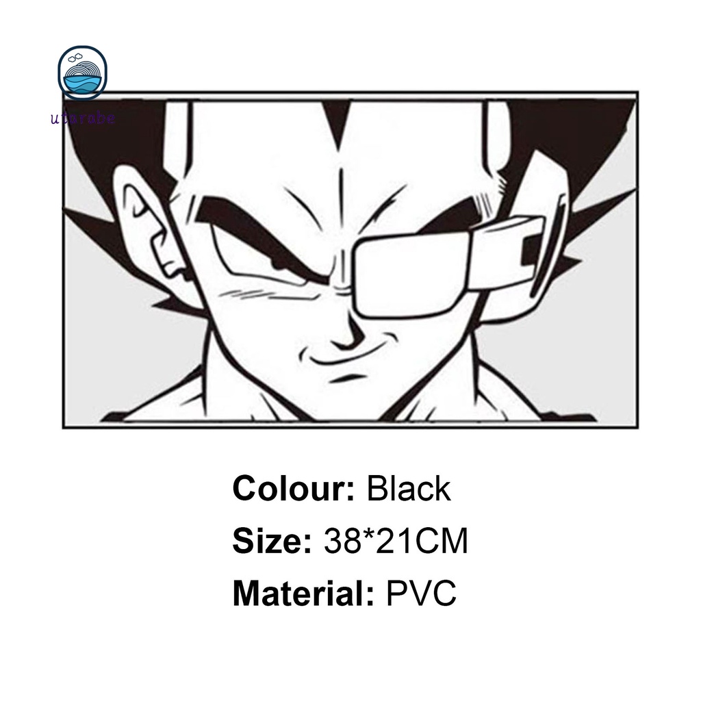 Miếng dán trang trí máy lạnh thiết kế nhân vật Vegeta hoạt hình Dragon Ball