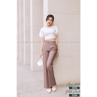 Quần Ống Suông_ Frill Pants
