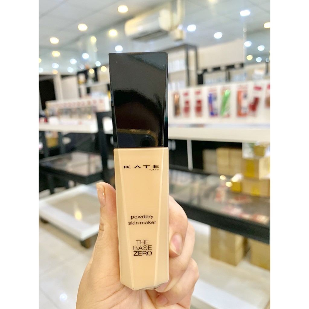 KEM NỀN KIỀM DẦU KANEBO KATE POWDERY SKIN MAKER ZERO SPF15 30ML CHÍNH HÃNG - 7741