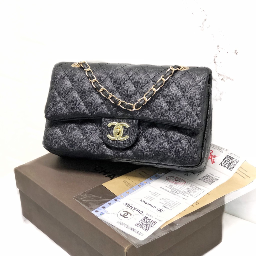 Túi Classic Da Hạt super Full Box