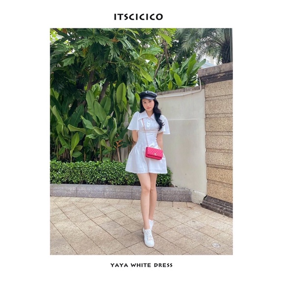 Pass váy Yaya Dress ITSCICICO Trúc Anh mắt biếc size M