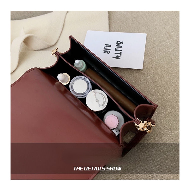 Túi đeo vai phong cách retro Pháp thời trang cho nữ