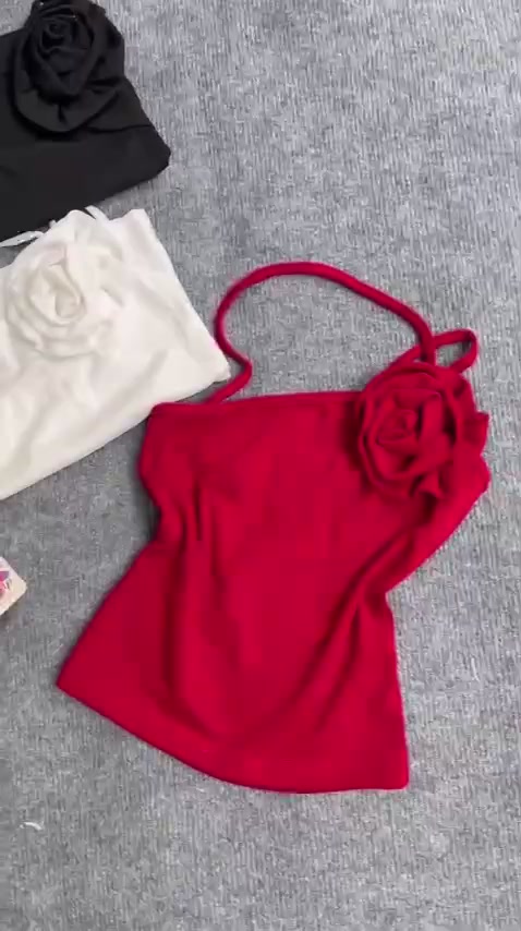 Áo croptop, áo kiểu nữ không mút ôm body VD897 | BigBuy360 - bigbuy360.vn