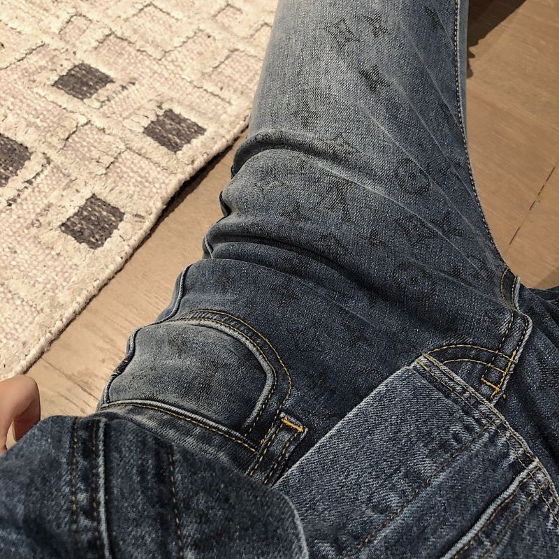 quần jeans nữ tromg lót nỉ hàng thu đông cao cấp LV