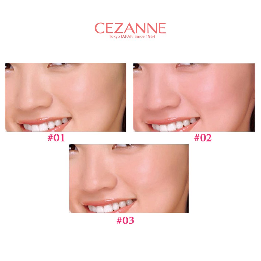 Phấn má Cezanne Cheek &amp; Highlight - 4gr