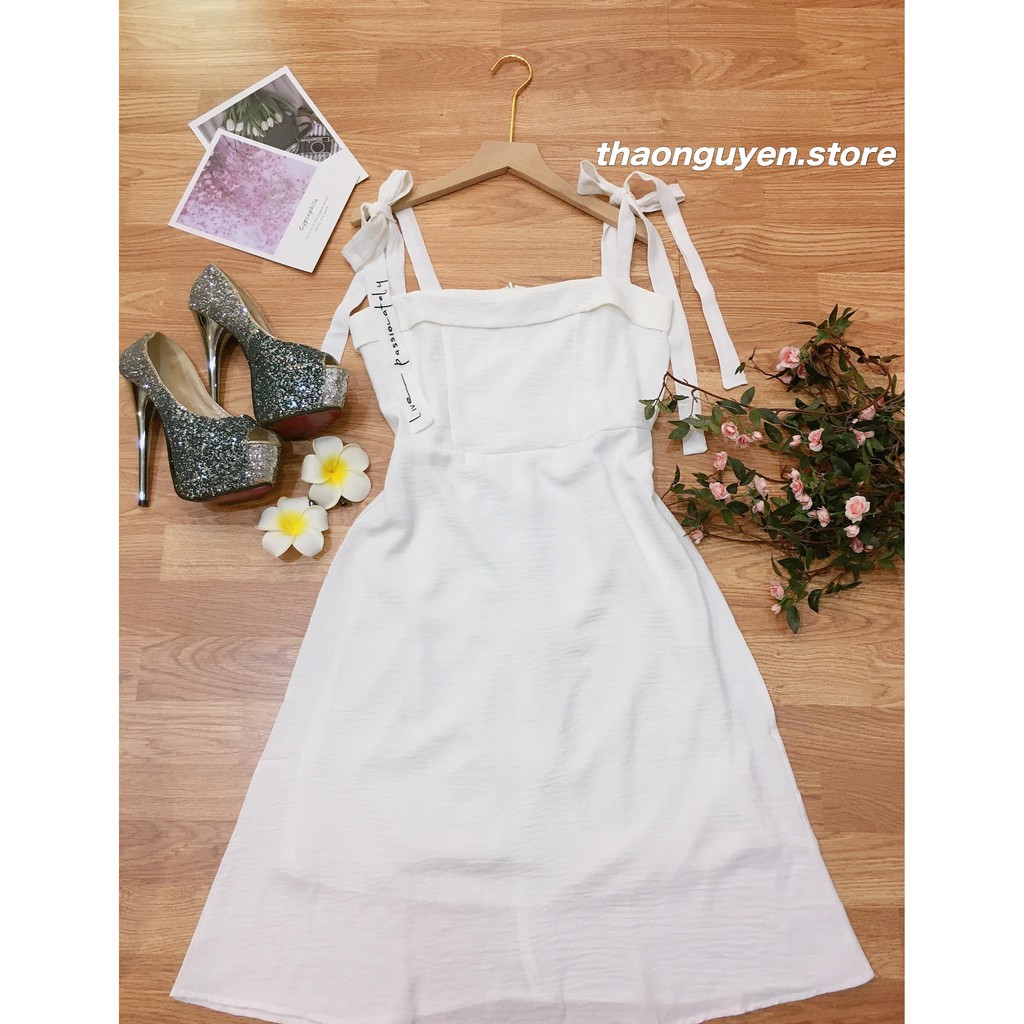 đầm maxi nữ phối thêu dây cá tính 💖FREESHIP💖 đầm nữ hottrend 2019 TM091 | BigBuy360 - bigbuy360.vn