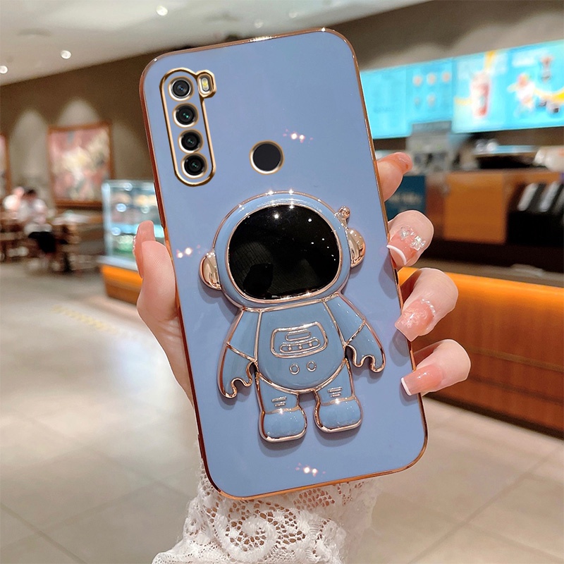 Astronaut Phone Case Xiaomi Redmi 9 9A Redmi Note 9s 9 Pro Max Redmi Note 10 Pro Max Redmi Note 9 Redmi  Note 11 11s Redmi K30 Pro Note 11 Pro Holder Stand Soft Cover