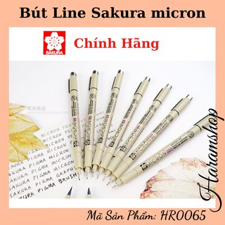 Bút line SAKURA MICRON đi nét chuyên nghiệp chính hãng