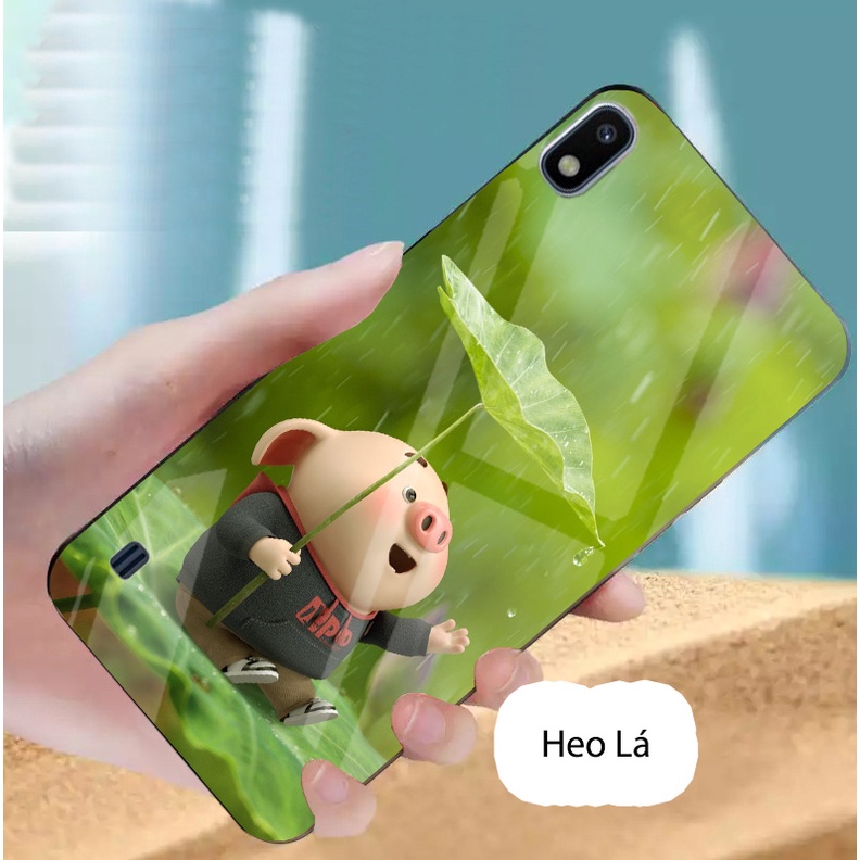 Ốp Samsung A10 mặt kính gương bóng