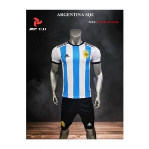 Bộ áo bóng đá Arg trắng Super hàng việt nam cao cấp 2022-2023