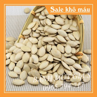 [GIÁ SỐC] HẠT BÍ TRẮNG RANG TAY LOẠI TO NGON - GIÒN GIÒN, BÉO BÉO, NGUYÊN HẠT - GÓI 500G