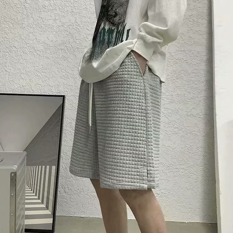 Quần short thể thao quần thun nam ngắn ống rộng thời trang mùa hè dành cho nam và nữ màu trơn unisex quần đùi