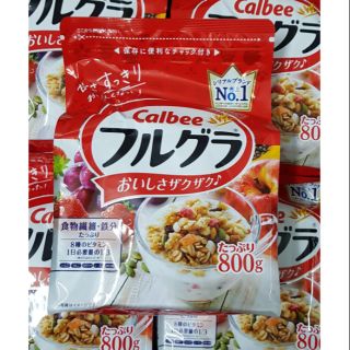 NGŨ CỐC CALBEE NHẬT GÓI ĐỎ