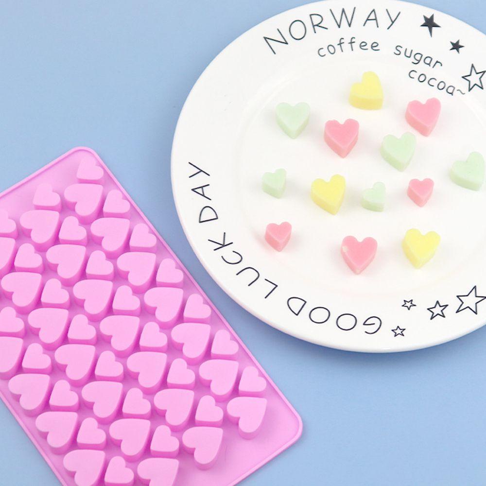 Khuôn Silicone Làm Bánh Tạo Hình Trái Tim 3D Độc Đáo Tiện Dụng