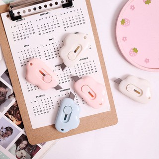 Dao rọc giấy, cắt giấy mini hình đám mây xinh xắn