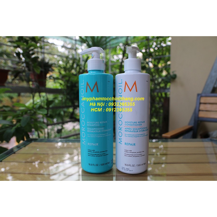 DẦU GỘI XẢ MOROC REPAIR PHỤC HỒI ĐỘ ẨM 250ml - 500ML - 1000ml | BigBuy360 - bigbuy360.vn
