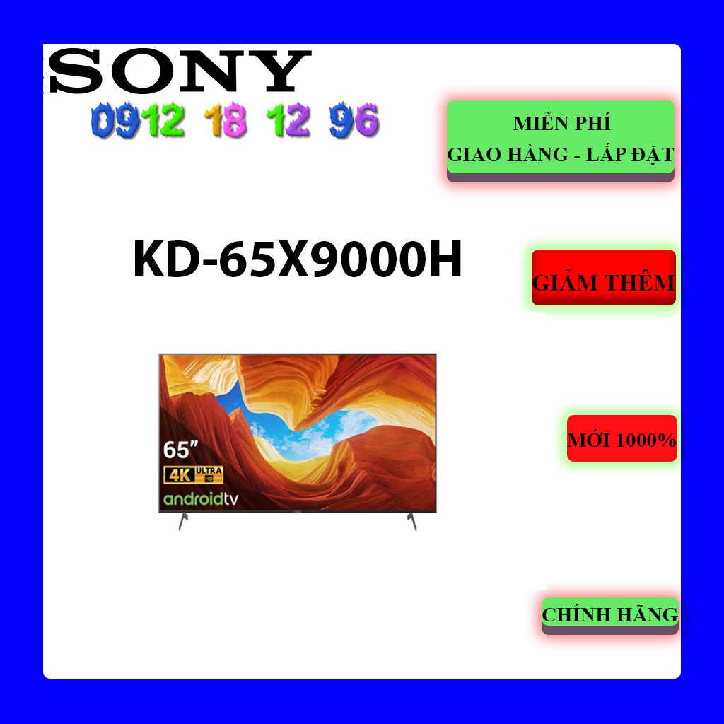 Android Tivi Sony KD-65X9000H 4K 65 inch |SONY KD-65X9000H/S