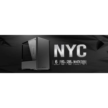 Vỏ Case Xigmatek NYC Premium Gaming M-ATX - New - Chính hãng Mai Hoàng