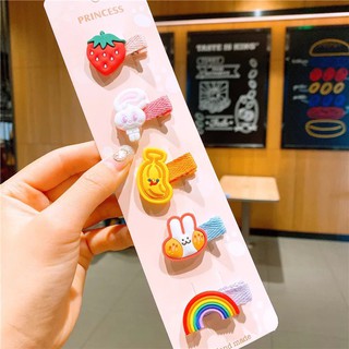 Kẹp tóc cho bé gái set 5 chiếc cute