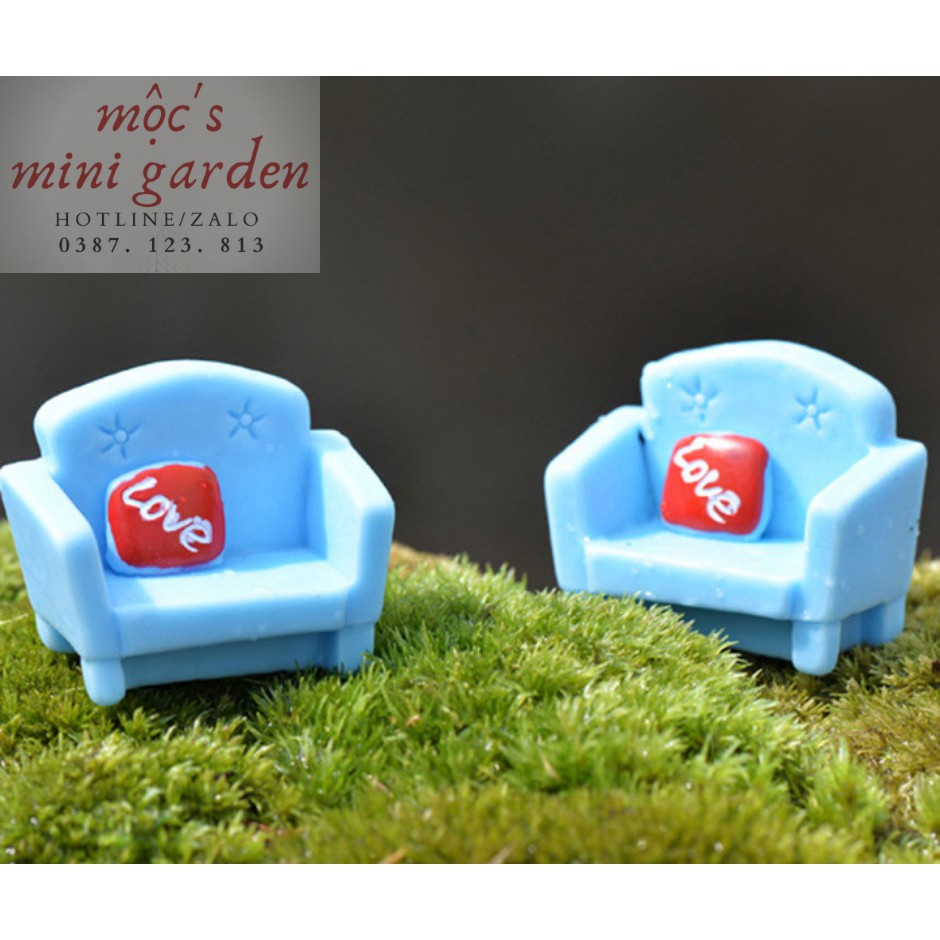 Tiểu cảnh mini_Ghế sofa love_GH793