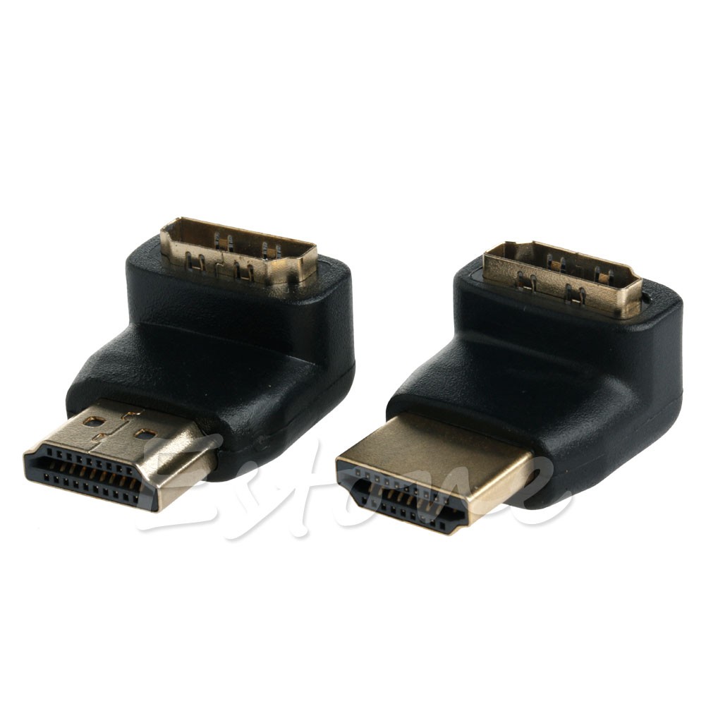 2 Đầu Chuyển Đổi Hdmi Đực Sang Cái 270 / 90 Độ
