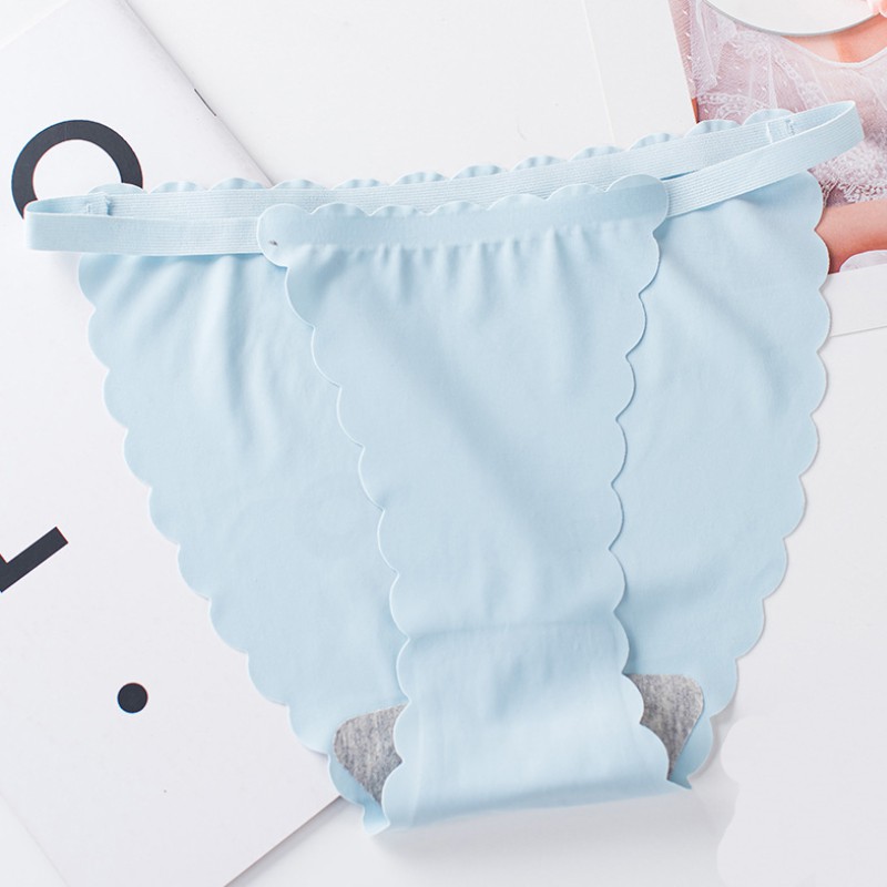 [Mã 12FASHIONSALE1 giảm 10K đơn 50K] [Che tên] Quần lót tam giác lụa băng không đường may | BigBuy360 - bigbuy360.vn