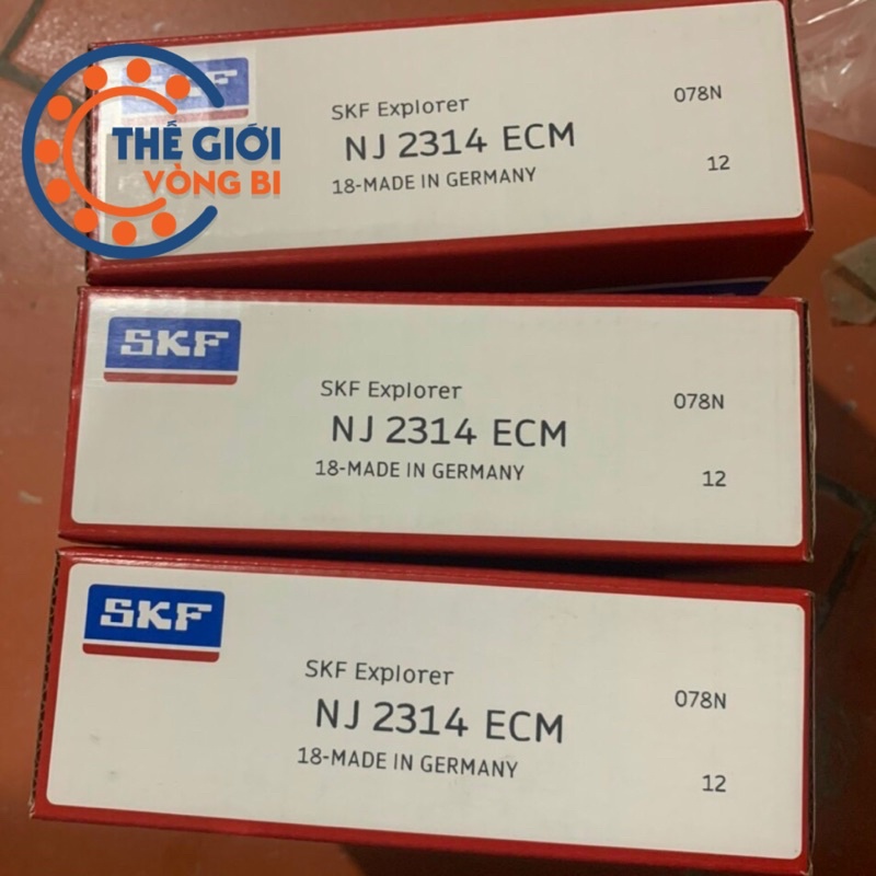 Vòng bi bạc đạn SKF NJ 2314 ECM dậu đồng