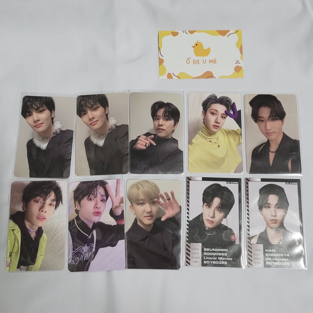 [CÓ SẴN] Hình ảnh photocard Stray Kids Oddinary official