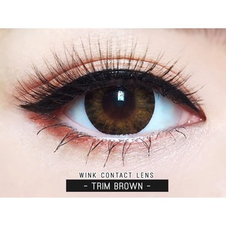 🍑 LENS TRIM BROWN NÂU CAM VIỀN ĐEN LENS XÁM TRO 🍑