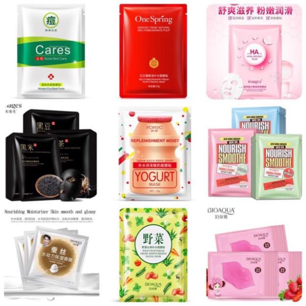 Combo 10 mặt Nạ Ngẫu Nhiên