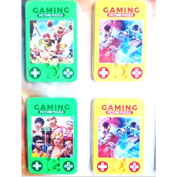 Đồ chơi game ghép tranh đẩy, ghép hình cho bé, gaming puzzle picture