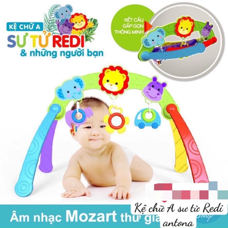 kệ chữ A sư tử cho bé