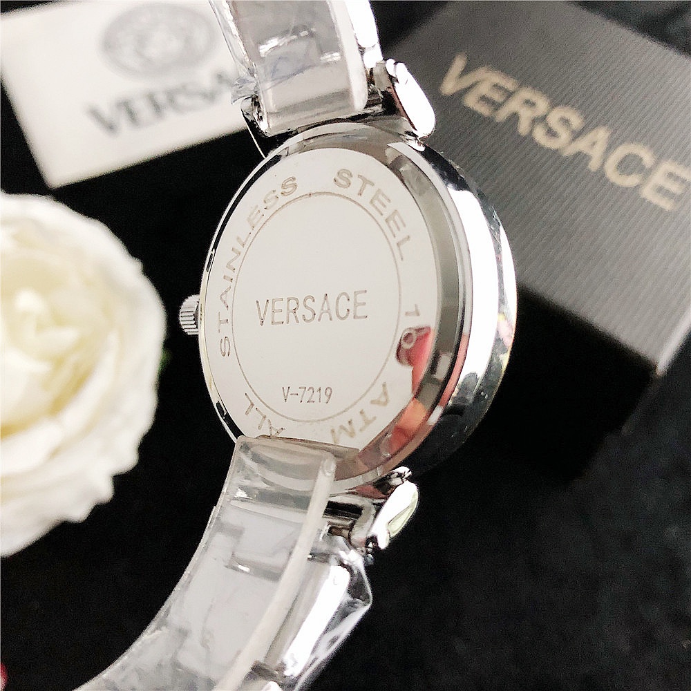 Versace Đồng Hồ Đính Đá Sang Trọng Cho Nữ