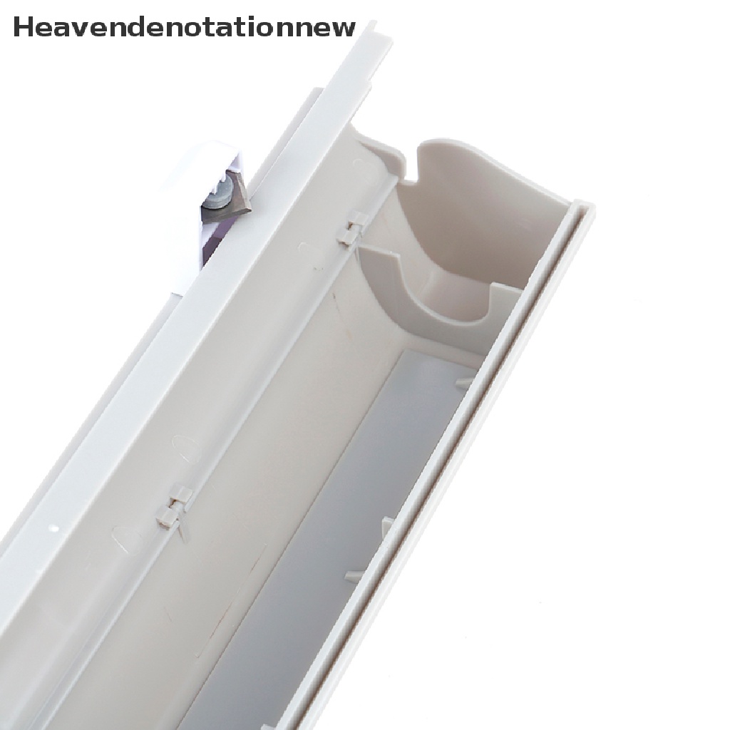【HDN】 Food Wrap dispenser Foil Cling Film Roll Baking Parchment Cutter Plastic Holder 【Heavendenotationnew】