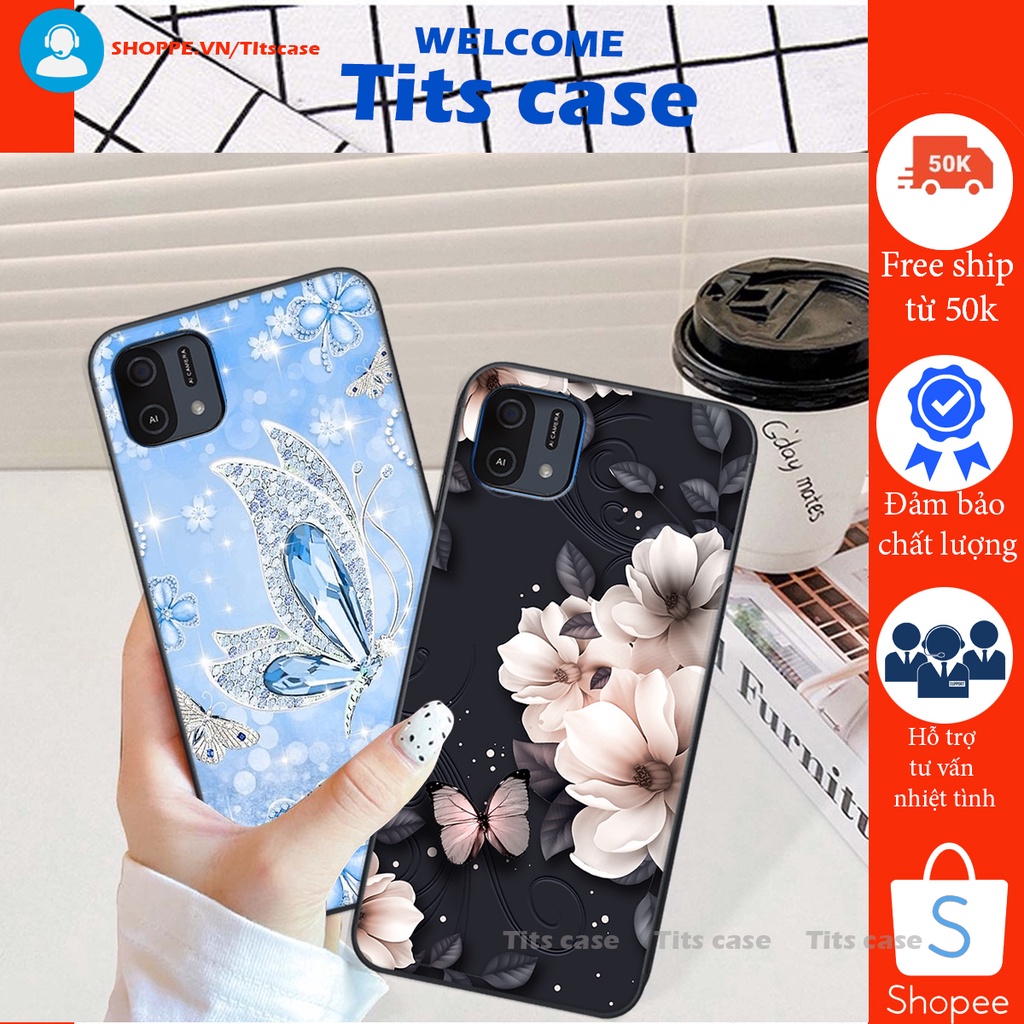 Ốp lưng  Oppo A16K in hình thiên nga,hoa may mắn, đặc sắc ĐỘC - LẠ - BỀN