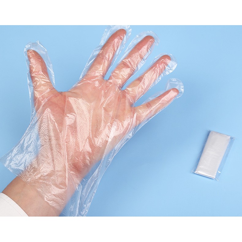 Hộp Găng Tay Nilon 200 Chiếc Siêu Dai Dùng Một Lần - Dumi Shop